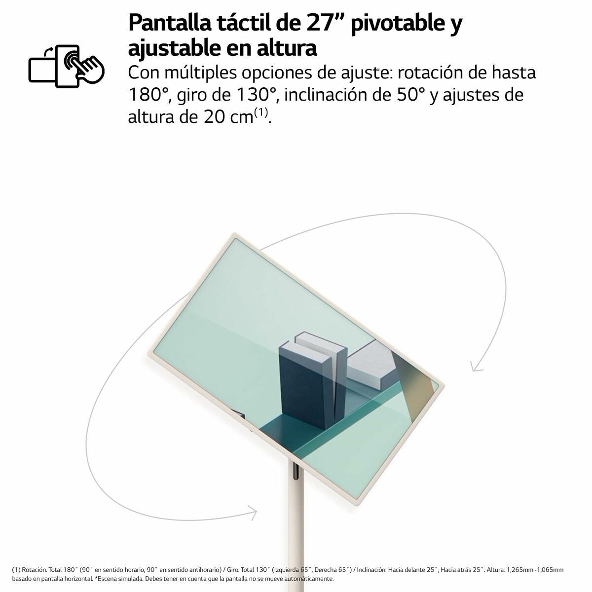 Smart TV LG 27ART10AKPL.AEUW 27" Smart TV LG 27ART10AKPL.AEUW 27"