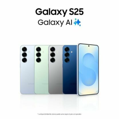 Smartphone Samsung Galaxy S25 AI 6,2" Qualcomm Snapdragon 8 Elite 12 GB RAM 256 GB Μπλε