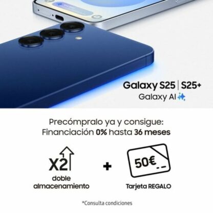 Smartphone Samsung Galaxy S25 AI 6,2" Qualcomm Snapdragon 8 Elite 12 GB RAM 512 GB Ασημί