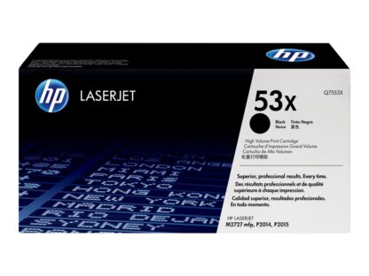 HP 53X Γνήσιο Toner Laser Εκτυπωτή Μαύρο High Yield 7000 Σελίδων (Q7553X)