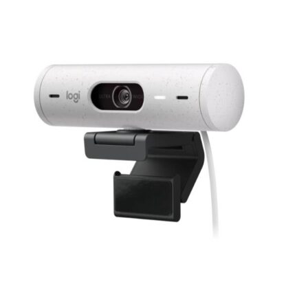 Logitech Brio 500 Web Camera Full HD 1080p με Autofocus Λευκή