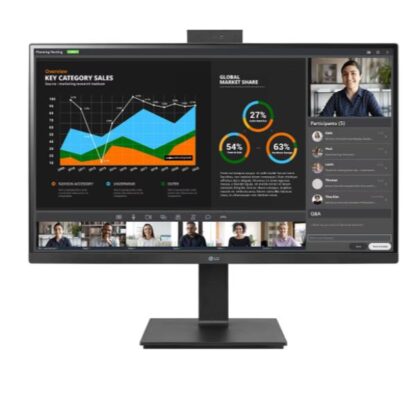 LG 27BQ75QC-B IPS HDR Monitor 27" QHD 2560x1440 με Χρόνο Απόκρισης 5ms GTG