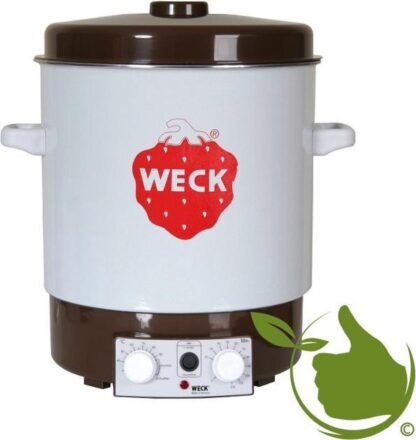 WECK Preserving Cooker Enamel with Clock