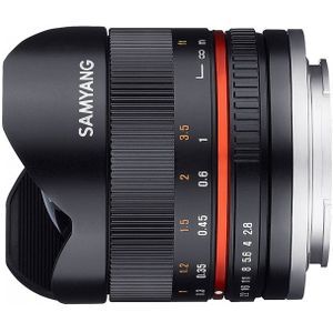Samyang MF 2,8/8 Fish-Eye II APS-C Sony E