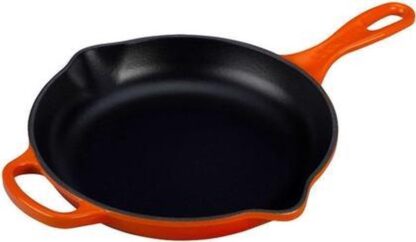 Le Creuset Frying & Serving Pan Cast Iron Oven Red 23 cm