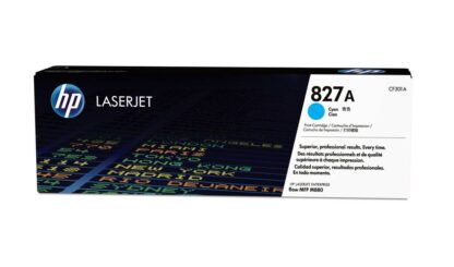 827 HP 827A Cyan LaserJet Toner Cartridge (CF301A)