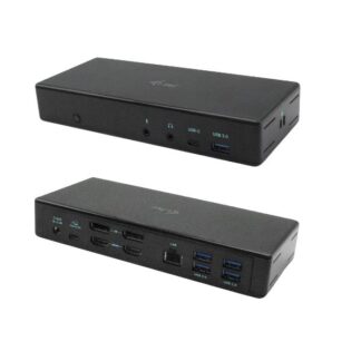 i-tec Metal Nano USB-C Docking Station με HDMI 4K PD Ethernet και σύνδεση 2 Οθονών Ασημί