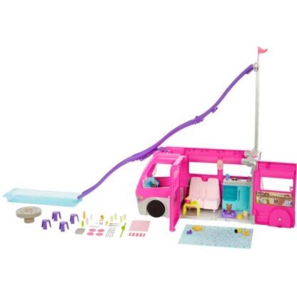 Barbie Dream Camper Όχημα για Κούκλες για 3+ Ετών Κωδικός: HCD46