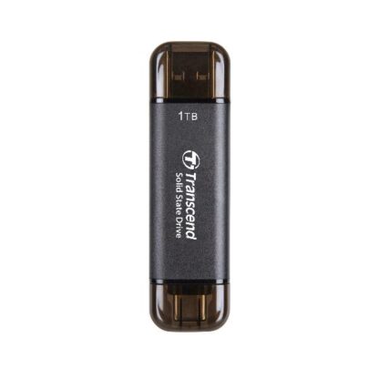 Transcend ESD310C 1TB USB 3.2 SSD Stick με σύνδεση USB-C & USB-A Μαύρο