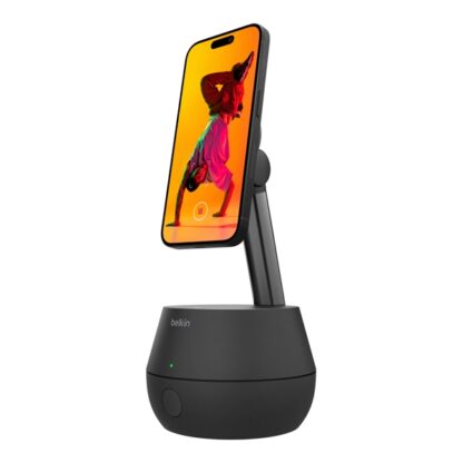 Belkin Auto-tracking-stand Pro Βάση Γραφείου για Κινητό Κινητού σε Μαύρο χρώμα