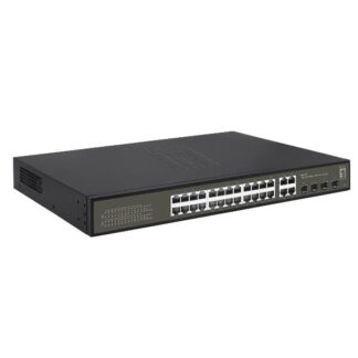 LEVELONE GES-2110P - SWITCH HILBERT 10-PORTE GIGABIT SMART LITE POE 802.3at/af 130W, 8-Por