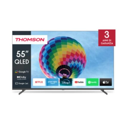 Thomson Smart Τηλεόραση 55" 4K UHD QLED 55QG4S14 (2024)