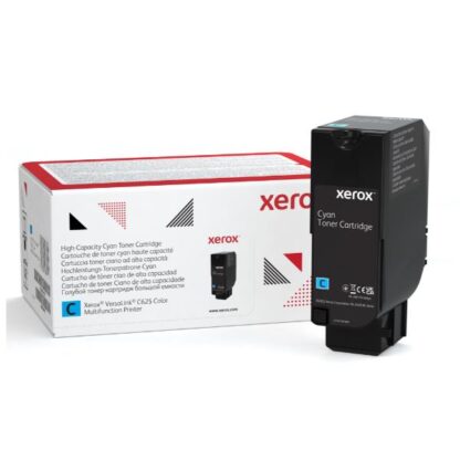 006R04637 VERSALINK C625 CYAN HIGH CAPACITY TONER CARTRIDGE (16 000 PAGES)