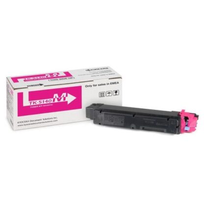 Kyocera TK-5140M Γνήσιο Toner Laser Εκτυπωτή Ματζέντα 5000 Σελίδων (1T02NRBNL0)