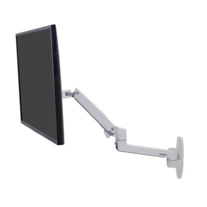 Ergotron LX Επιτοίχια Βάση Οθόνης έως 34" με Βραχίονα Λευκή