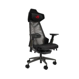 Asus ROG Aethon Καρέκλα Gaming Δερματίνης με Ρυθμιζόμενα Μπράτσα Μαύρη
