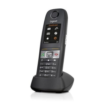 Gigaset E630HX Ασύρματο Τηλέφωνο με Ελληνικό Μενού Μαύρο