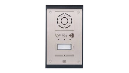 9153101P HELIOS IP UNI CON 1 TASTO   LED DI SEGNALAZIONE (SCATOLA DA INCASSO COMPRESA)