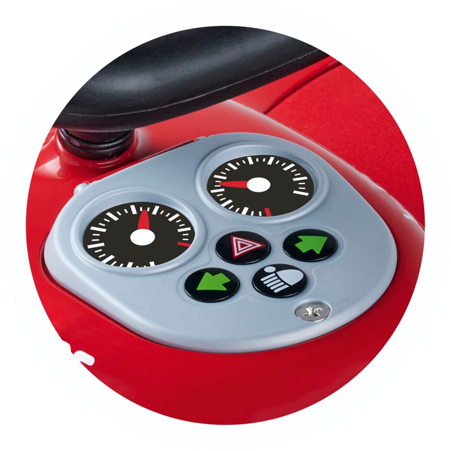 Big Bobby Περπατούρα Αυτοκινητάκι Ride On για 12+ Μηνών Κόκκινη Big Bobby Περπατούρα Αυτοκινητάκι Ride On για 12+ Μηνών Κόκκινη