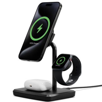 Caricabatteria Wireless 3-in-1 - Nero