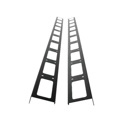 CANALE VERTICALE 42U CON 10 ANELLI