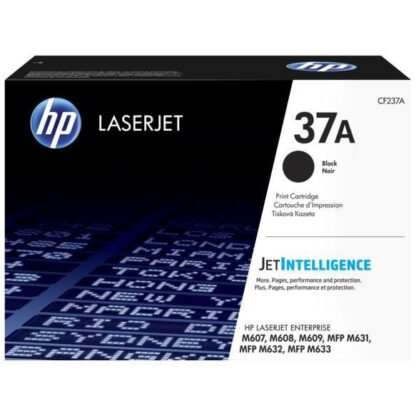 HP 37A Γνήσιο Toner Laser Εκτυπωτή Μαύρο 11000 Σελίδων (CF237A)