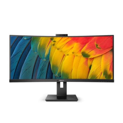 Philips 34B1U5600CH Ultrawide VA Curved Monitor 34" QHD 3440x1440 με Χρόνο Απόκρισης 4ms GTG