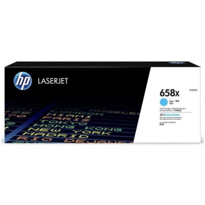 658X HP 658X Cyan LaserJet Toner Cartridge