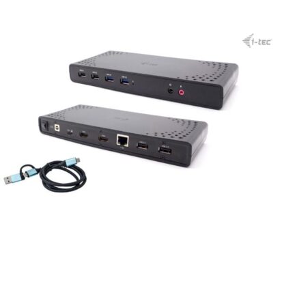 Docking Station Universale USB 3.0 / USB-C Doppio Monitor HDMI (2xHDMI) + PD 100W con Alim