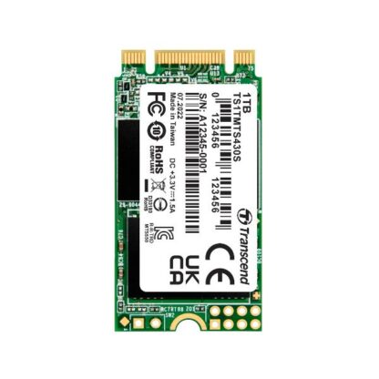 Transcend 430S SSD 1TB M.2 SATA III Κωδικός: TS1TMTS430S