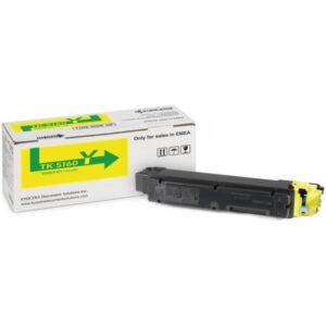 Kyocera TK-5160Y Γνήσιο Toner Laser Εκτυπωτή Κίτρινο 12000 Σελίδων (1T02NTANL0)