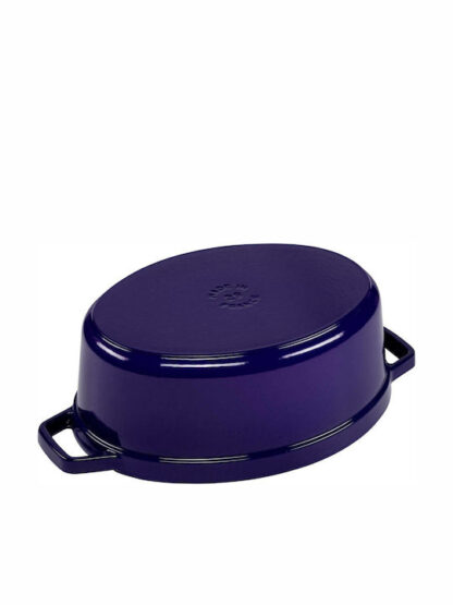Staub Oval Cocotte Βαθιά Κατσαρόλα από Μαντέμι 4.2lt / 29cm Dark Blue Κωδικός: 40510-288-0