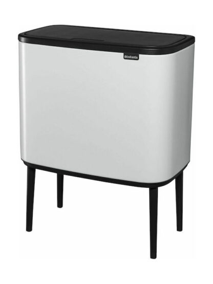 Brabantia Bo Πλαστικός Κάδος Απορριμμάτων Λευκός 34lt