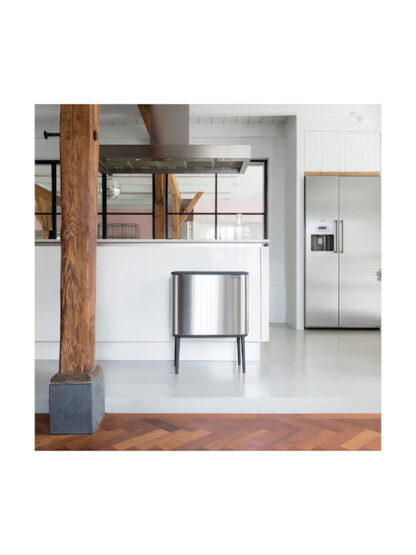 Brabantia Bo Κάδος Απορριμμάτων από Ανοξείδωτο Ατσάλι Steel Matt 36lt