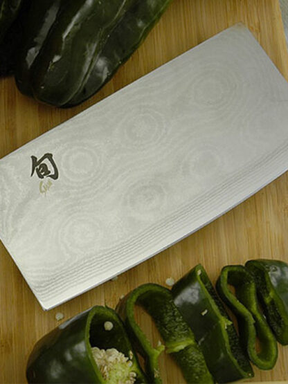 Kai Shun Classic Μαχαίρι Nakiri από Δαμασκηνό Ατσάλι 18cm DM-0712