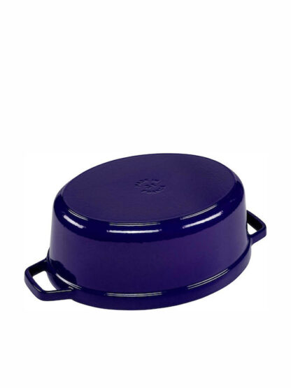 Staub Oval Cocotte Βαθιά Κατσαρόλα από Μαντέμι 5.5lt / 31cm Dark Blue Κωδικός: 40510-289-0