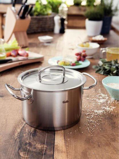 Fissler Original Profi Ανοξείδωτη Κατσαρόλα Μαρμίτα 6.3lt / 24cm Κωδικός: 084-123-24-000/0