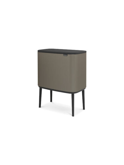 Brabantia Bo Κάδος Ανακύκλωσης Μεταλλικός Platinum 33lt