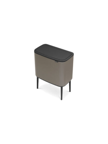 Brabantia Bo Κάδος Ανακύκλωσης Μεταλλικός Platinum 33lt