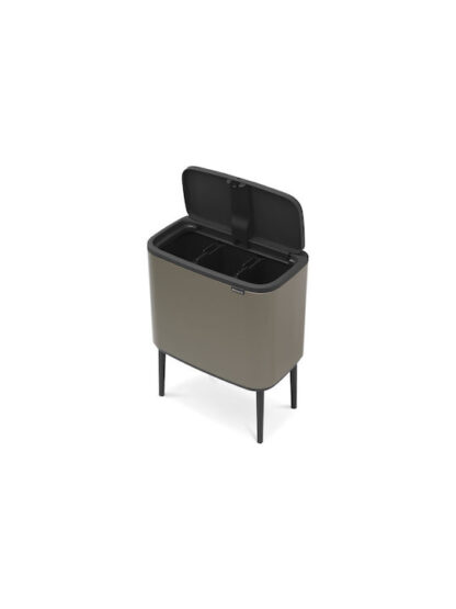 Brabantia Bo Κάδος Ανακύκλωσης Μεταλλικός Platinum 33lt