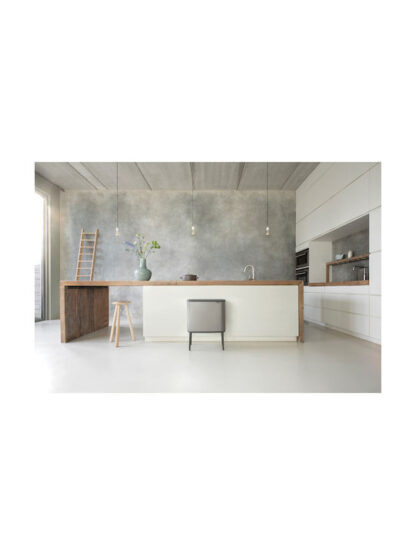 Brabantia Bo Κάδος Ανακύκλωσης Μεταλλικός Platinum 33lt