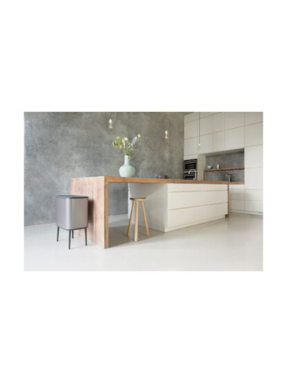 Brabantia Bo Κάδος Ανακύκλωσης Μεταλλικός Platinum 33lt