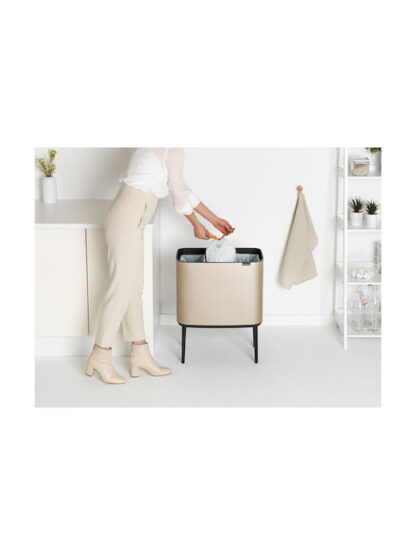 Brabantia Bo Κάδος Απορριμμάτων Champagne 33lt