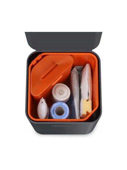 Joseph Joseph Waste Bin Totem 40 L Grey