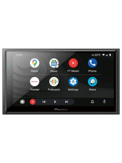 Pioneer Ηχοσύστημα Αυτοκινήτου 1DIN (Bluetooth/USB) Κωδικός: SPH-EVO64DABUNI