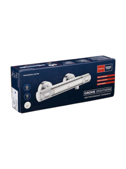 Grohe Grohtherm 1000 Performance Thermostatic Shower Valve, 1/2