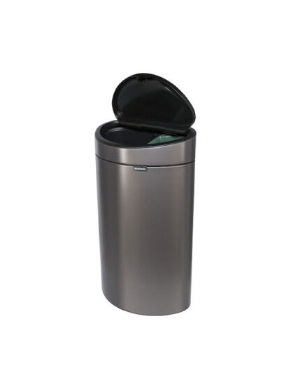 Brabantia Κάδος Απορριμμάτων Μεταλλικός Γκρι 33lt