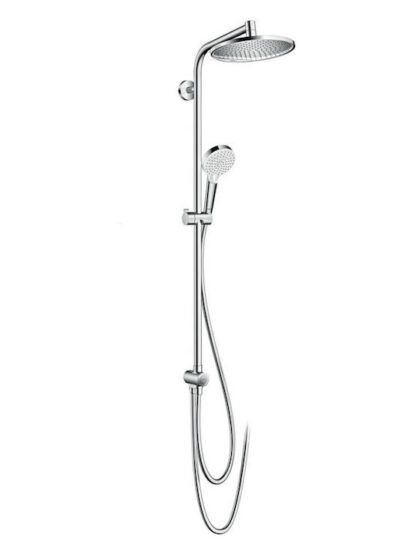 Hansgrohe Crometta S Showerpipe 240 1jet Ecosmart Reno Chrome