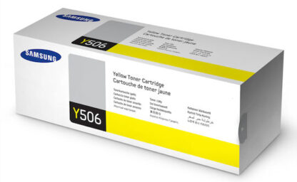 Samsung CLT-Y506L Γνήσιο Toner Laser Εκτυπωτή Κίτρινο High Yield 3500 Σελίδων (SU515A)