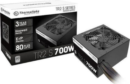 Thermaltake TR2 S 700W Μαύρο Τροφοδοτικό Υπολογιστή Full Wired 80 Plus Standard
